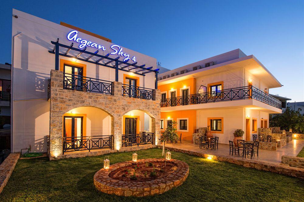 מאליה Aegean Sky Hotel-Suites מראה חיצוני תמונה